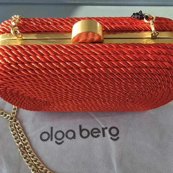 Olga Berg Martina Rope Clutch - Picture 4 of 12
